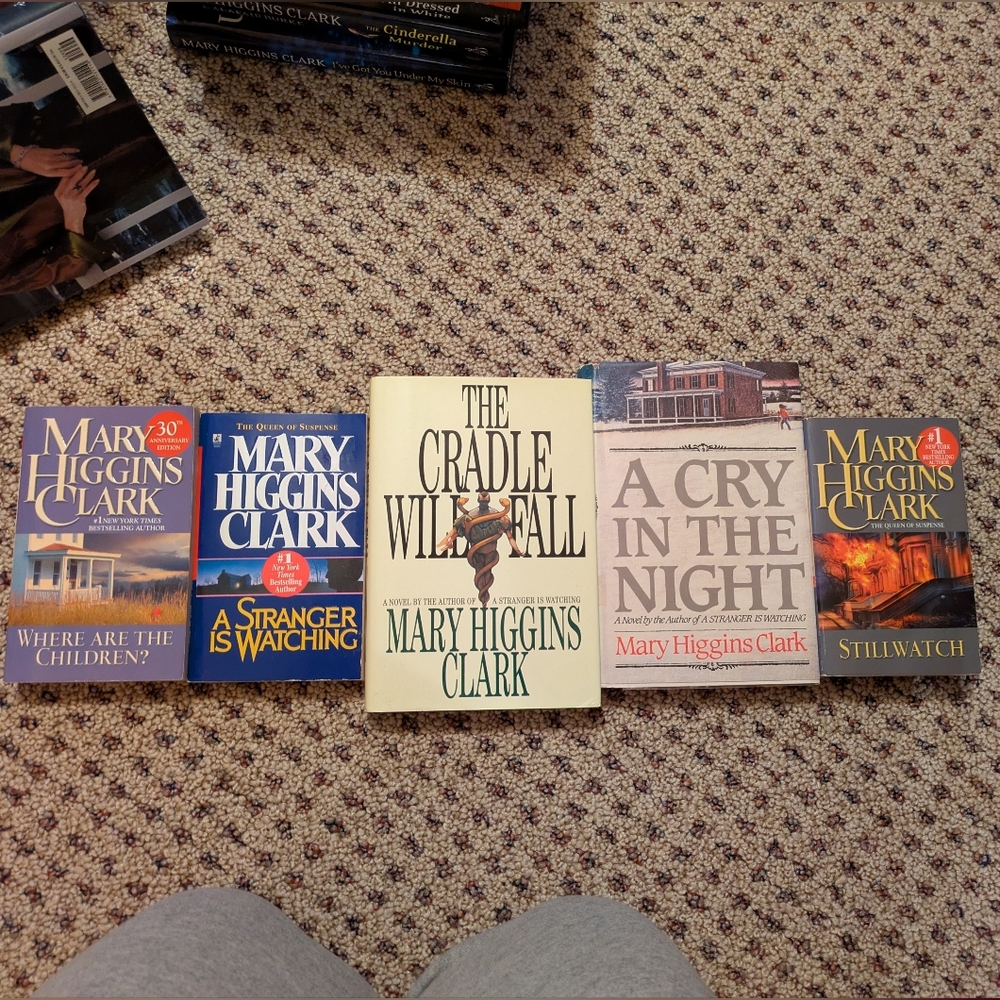 Mary Higgins Clark Book Collection